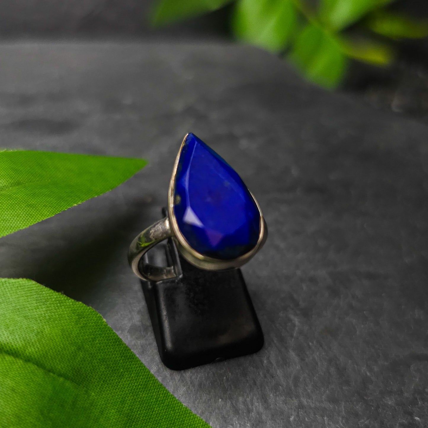 Lapis Lazuli Ring Size P 1/2 No. 61