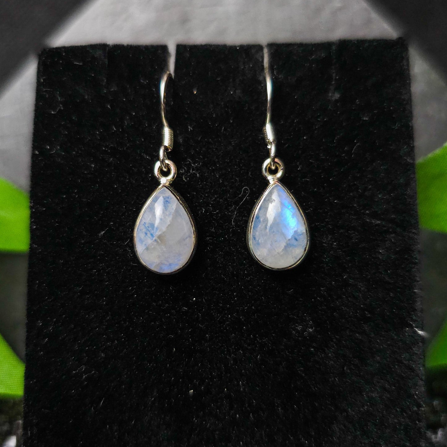 Moonstone Drop Earrings No. 520