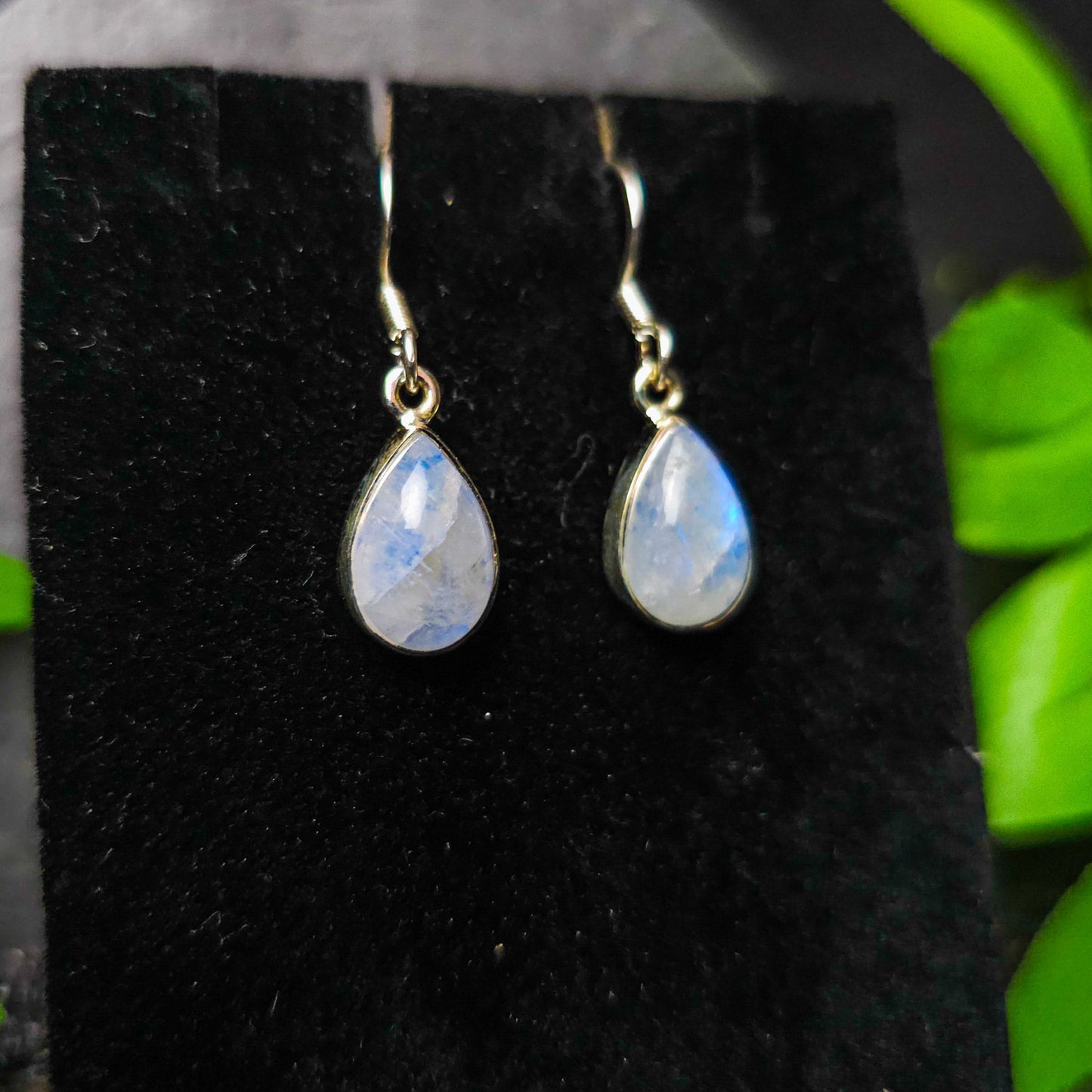 Moonstone Drop Earrings No. 520