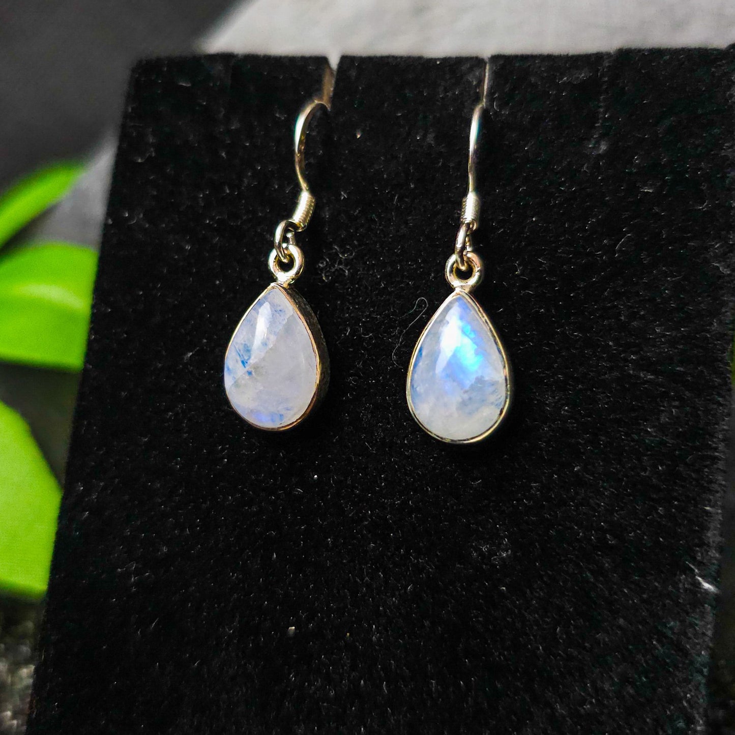 Moonstone Drop Earrings No. 520