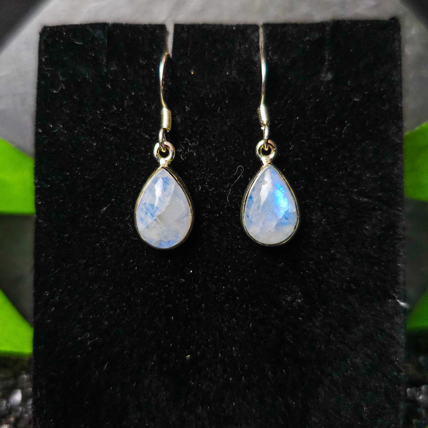 Moonstone Drop Earrings No. 520