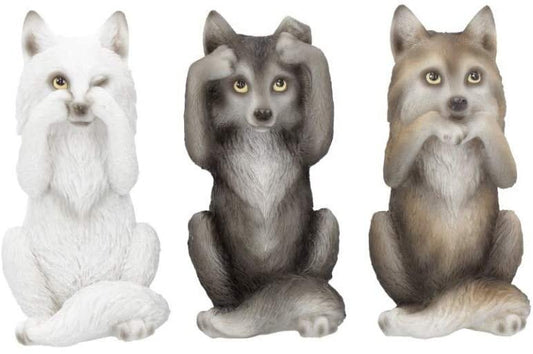 Three Wise Wolves