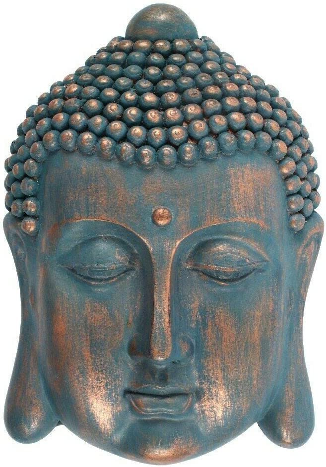 Wooden Buddha head