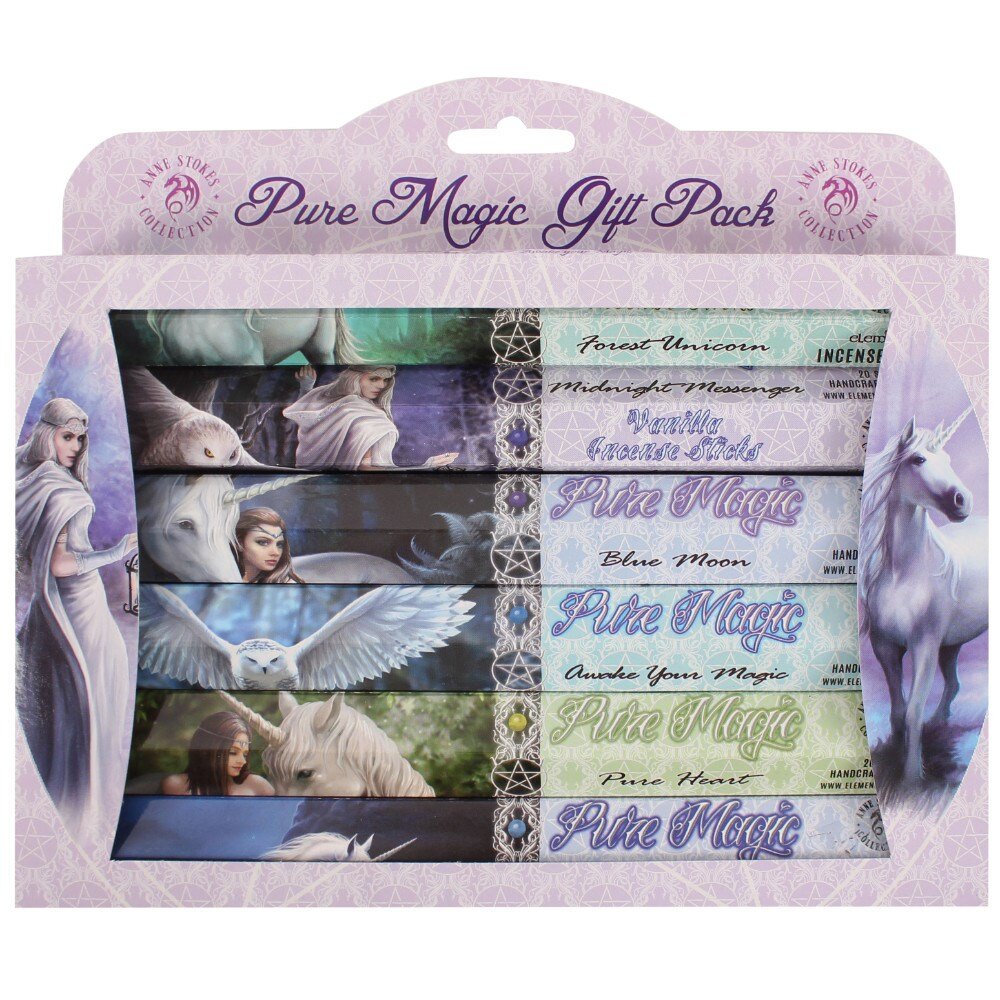Pure Magic Incense Gift Pack by Anne Stokes (Pack of 6)
