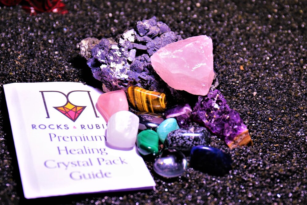 Starter Pack Premium Healing Crystal Kit