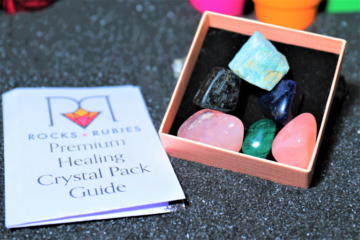 Stress Relief Healing Crystal Pack