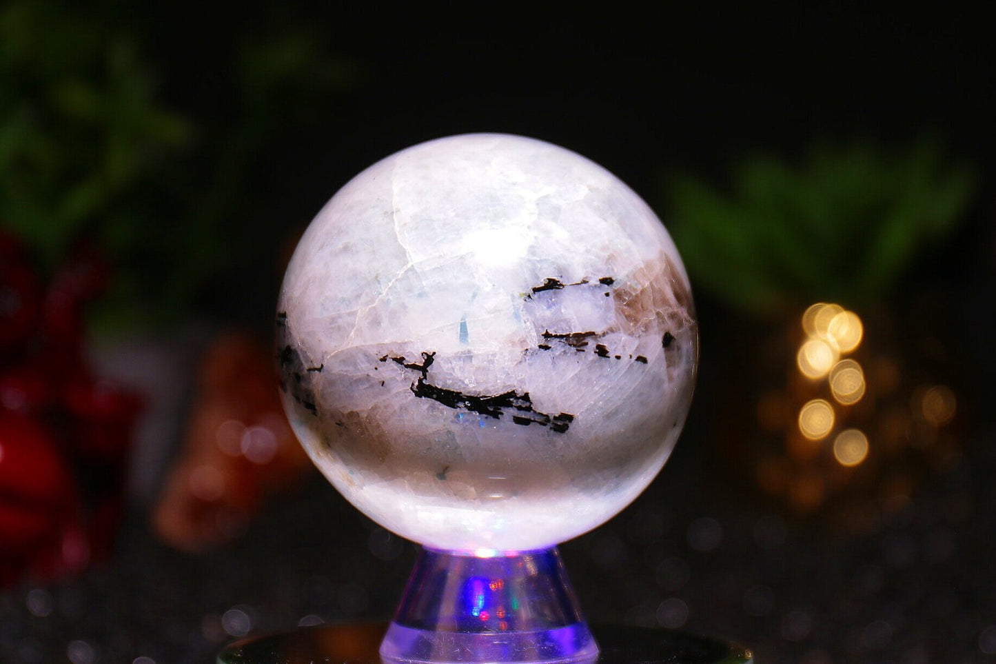 Rainbow Moonstone Sphere