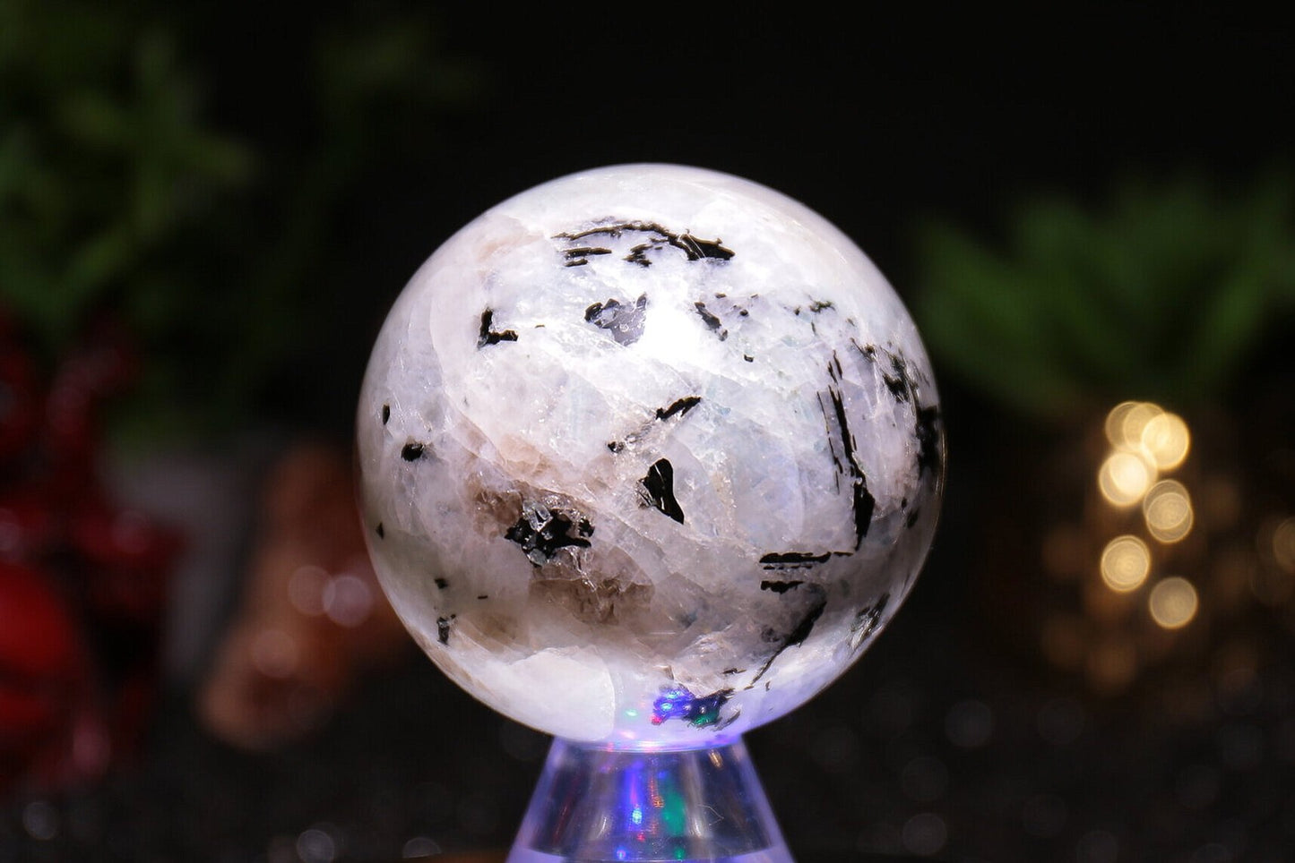 Rainbow Moonstone Sphere