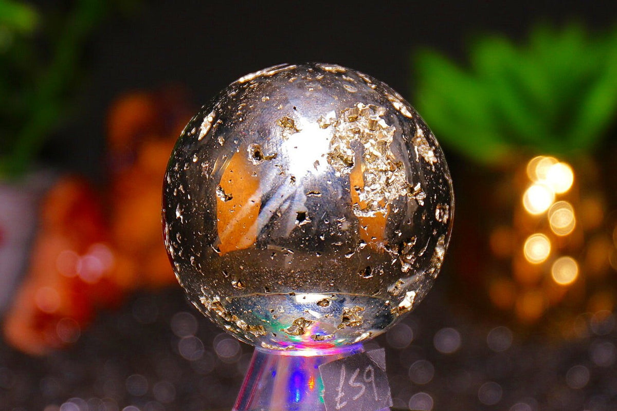 Spherical Iron Rocks Iron Pyrite Sphere – Rocks & Rubies