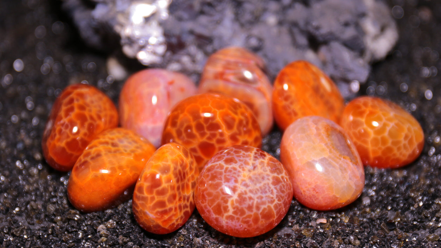 Fire / Crackle Agate