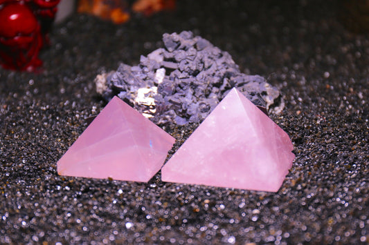 Rose Quartz Pyramid