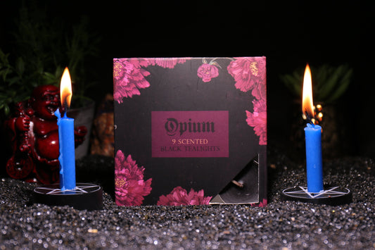 Opium Black tealights (9)