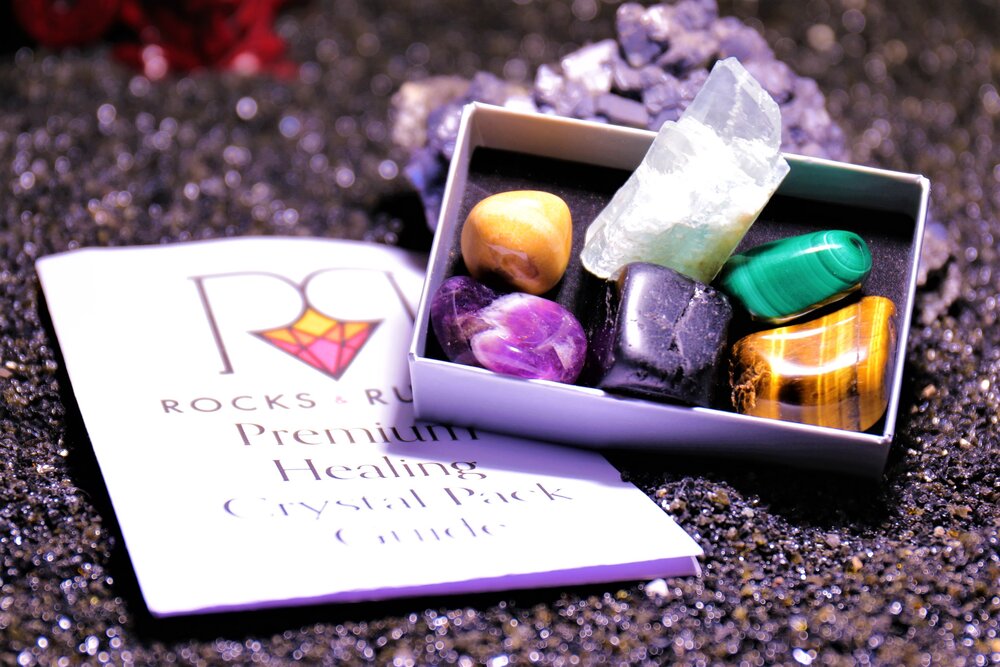 Journey and Travel Protective Healing Crystal pack
