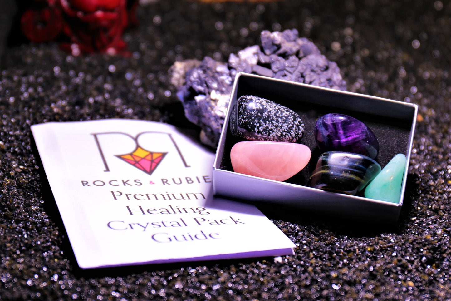 Anxiety Helper Premium Healing Crystal Pack
