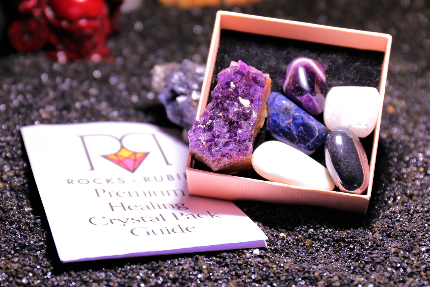 Peaceful Sleep Premium Healing Crystal Pack
