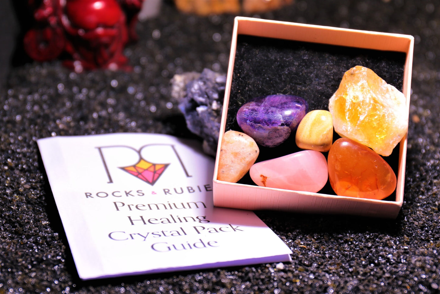 Positive Change Premium Healing Crystal Pack
