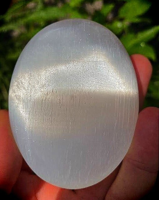 Large Selenite Palmstones