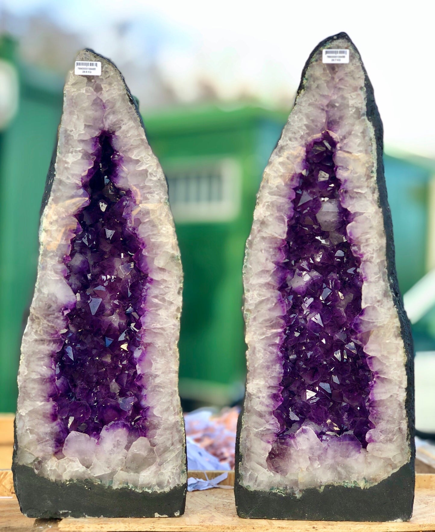 Amazing Brazilian Amethyst Geodes (call for stock price and pics)