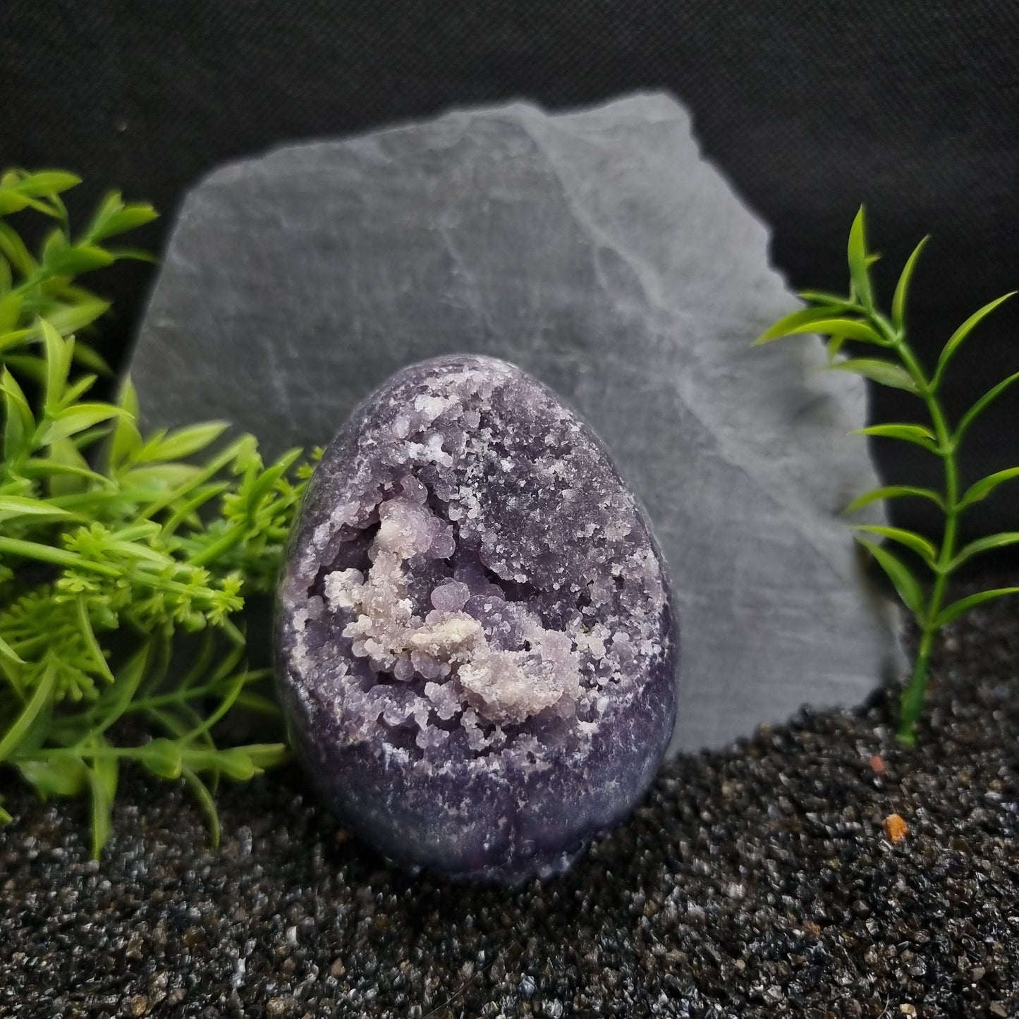 Grape Agate Egg (1182)