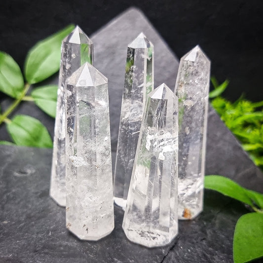 Clear Quartz Towers