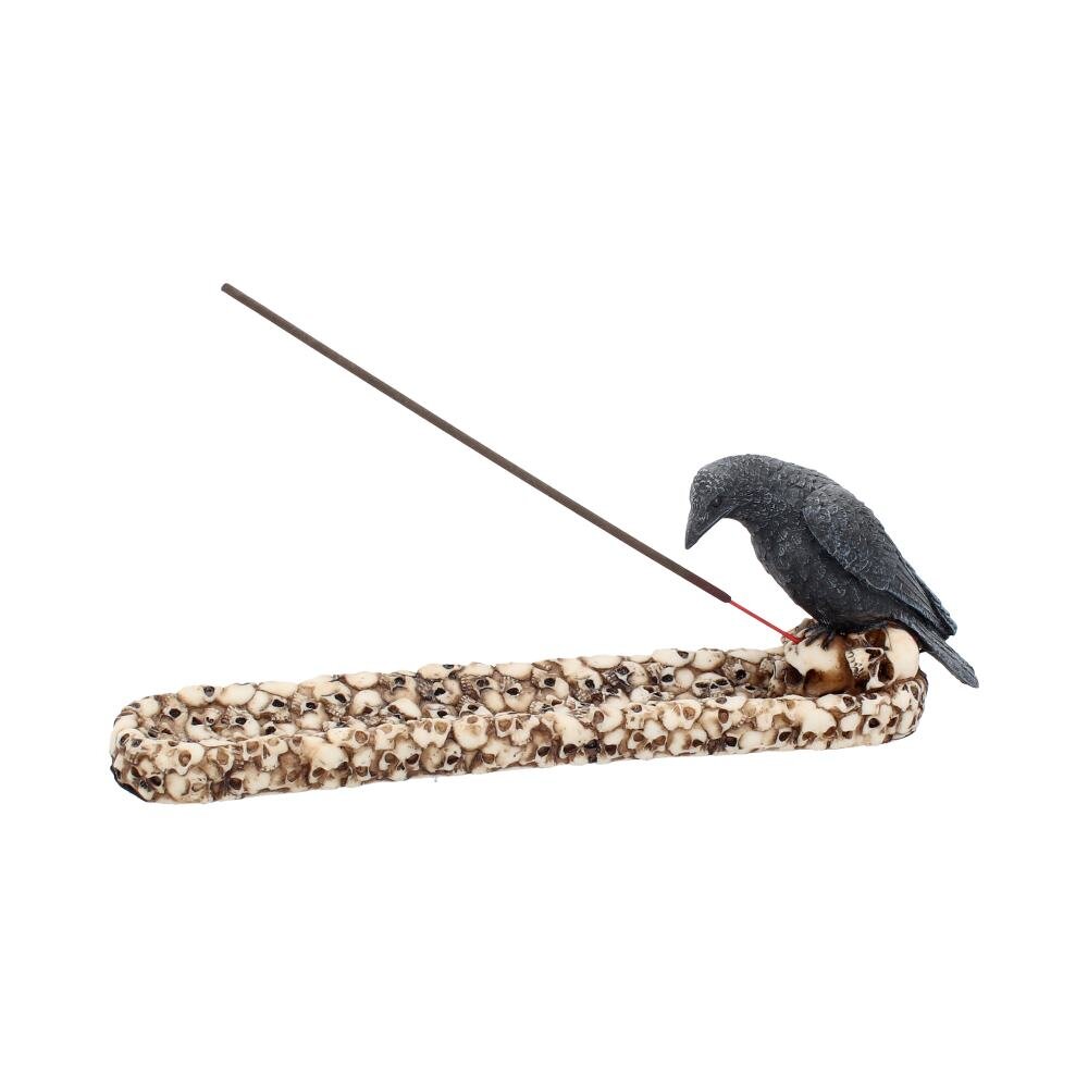 Ravens Skull Incense holder