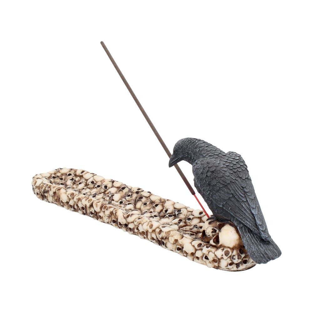 Ravens Skull Incense holder