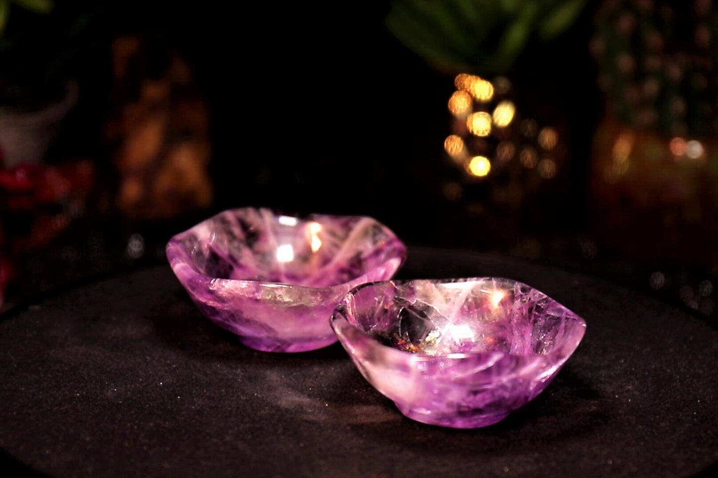 Fluorite Crystal Bowls