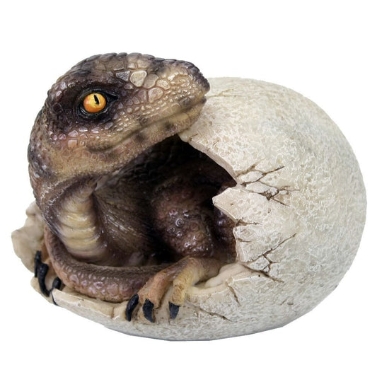 Raptors Dawn Dinosaur Hatchling Egg Figurine 10cm
