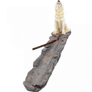 Wolf Call Incense Holder 27.8cm