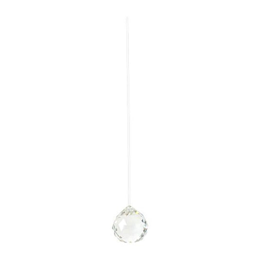 Crystal Ball 50mm Prisms Clear Suncatcher Hanging Drops