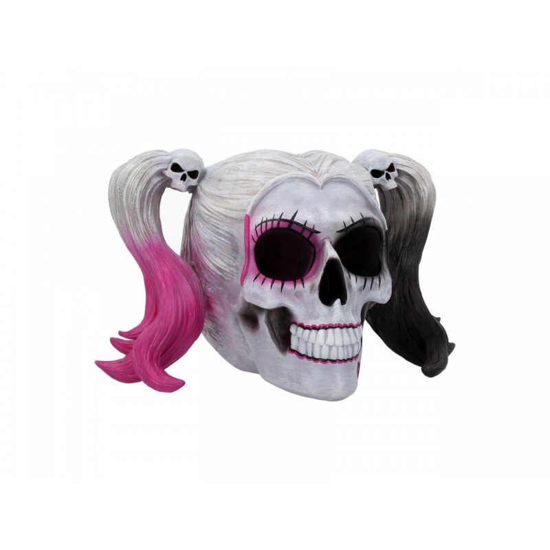 Little Monster 'Harley Quinn' Style Skull 20.6cm