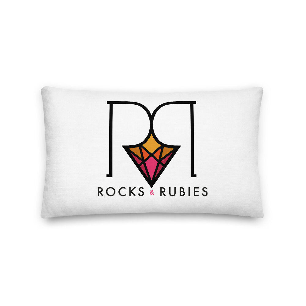 Rocks and Rubies Premium Pillow