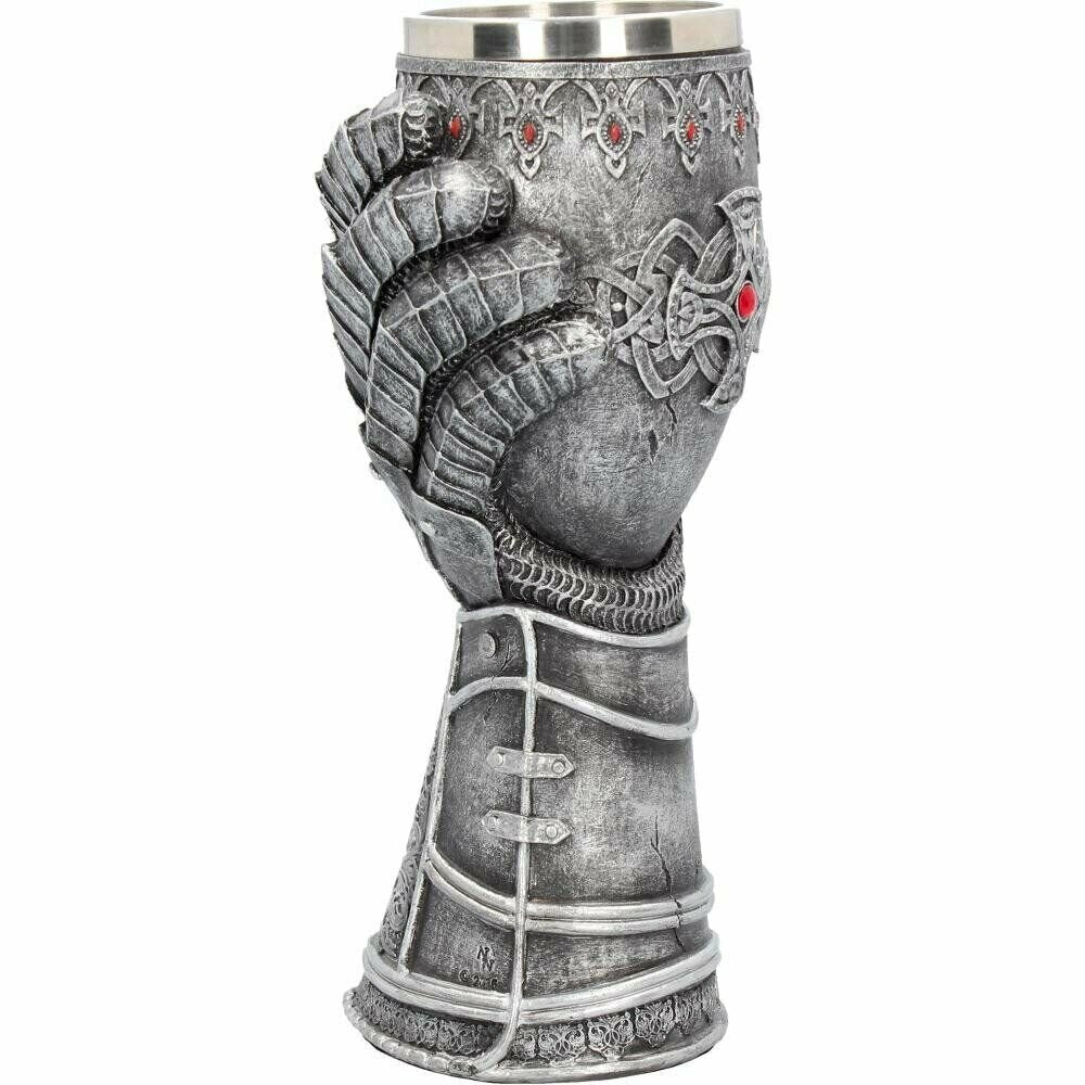 Medieval Knight Gauntlet Wine Goblet